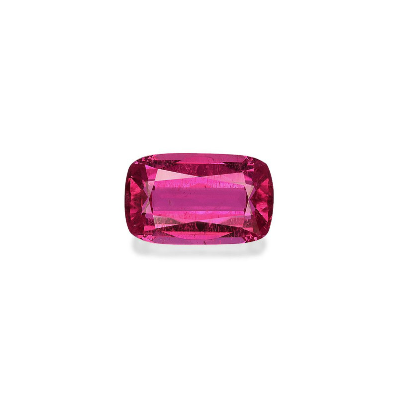 CUSHION-cut Rubellite Tourmaline Fuscia Pink 1.88 carats