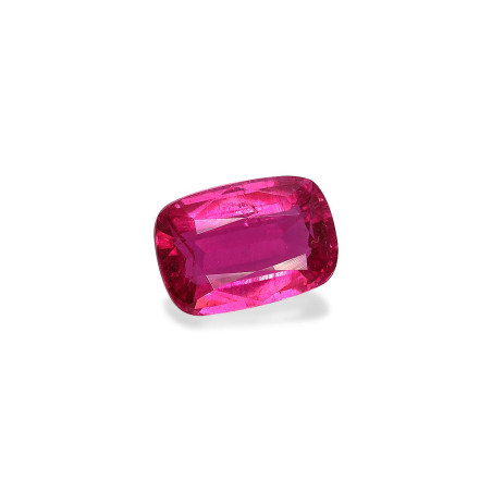 CUSHION-cut Rubellite Tourmaline Fuscia Pink 2.29 carats