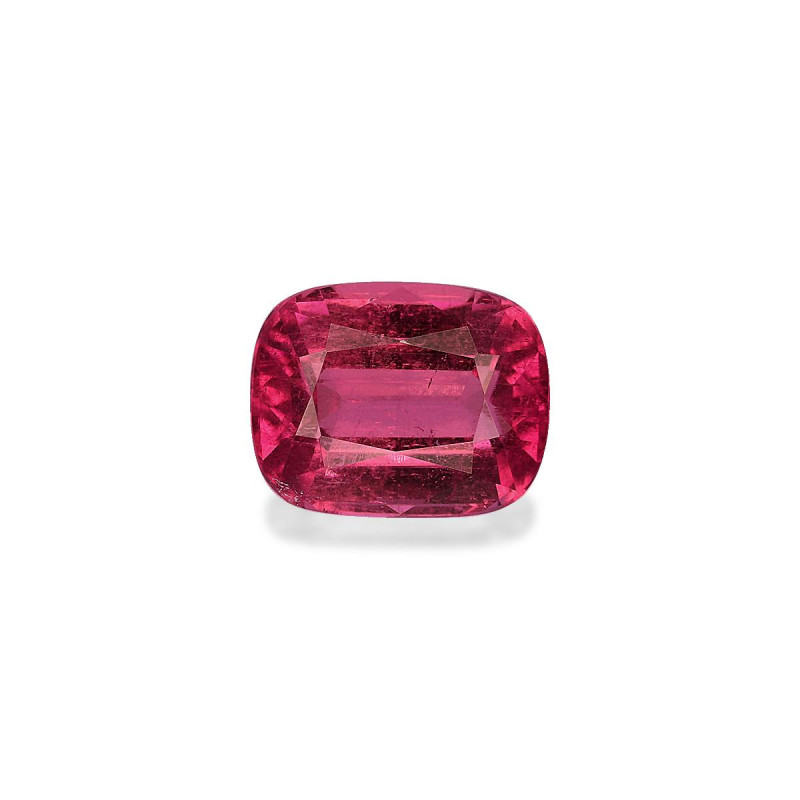 CUSHION-cut Rubellite Tourmaline Flamingo Pink 2.27 carats