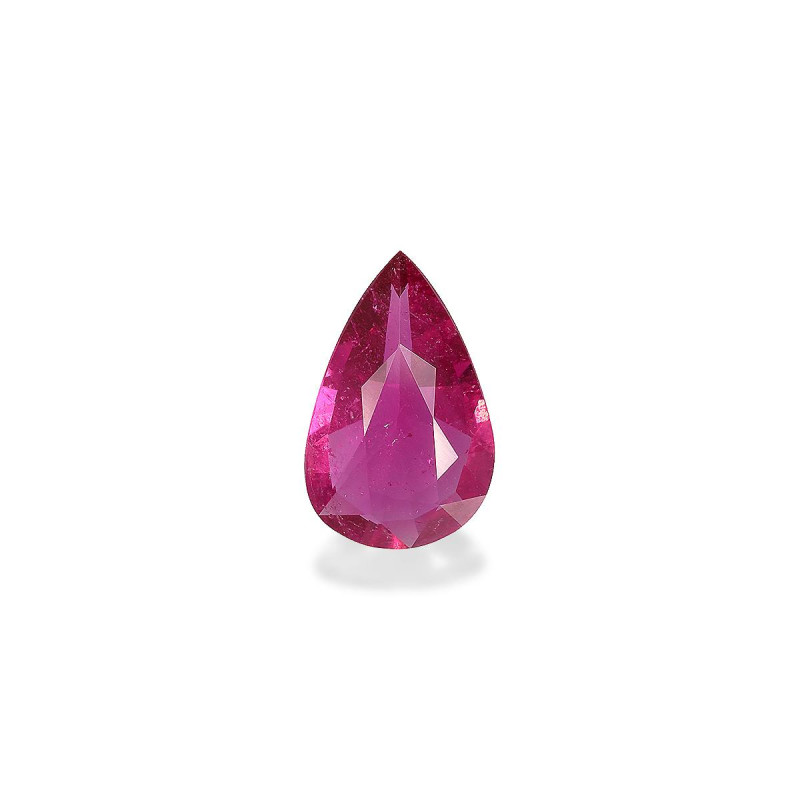 Rubellite taille Poire Fuscia Pink 1.67 carats