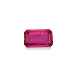 RECTANGULAR-cut Rubellite...