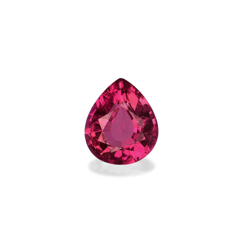 红碧榴石 taille 梨子 紫红色粉红 1.19 carats