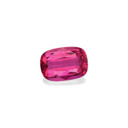 Rubelliet kussen gesneden Fuchsia Roze 1,83 karaat
