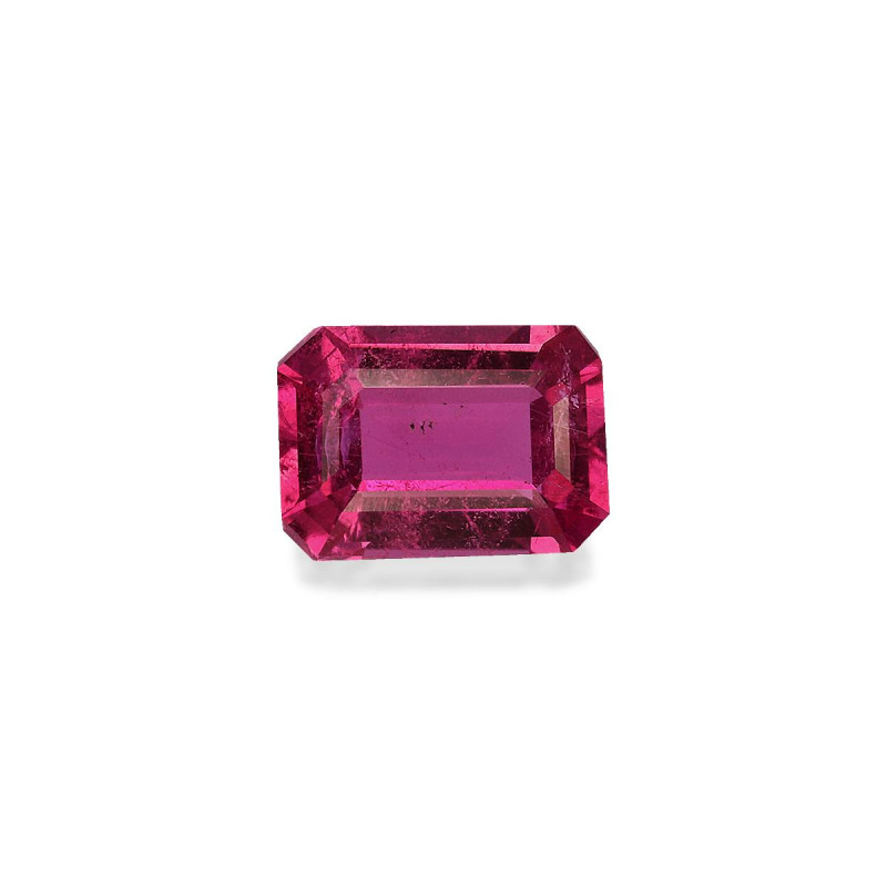 Rubellite taille RECTANGULARE Fuscia Pink 1.05 carats