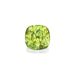 CUSHION-cut Sphene Lime...