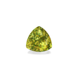 Trilliant-cut Sphene Lime...