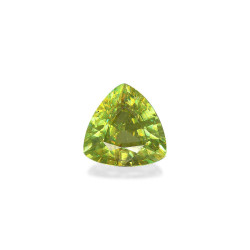 Trilliant-cut Sphene Lime...