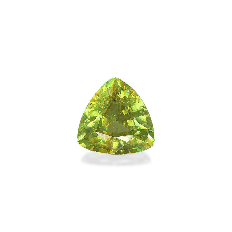 Trilliant geslepen Lime Green Sphene 3,38 karaat