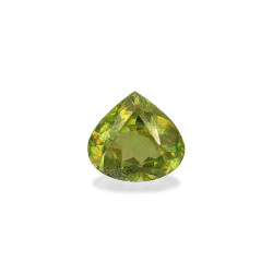 Pear-cut Sphene Lime Green...