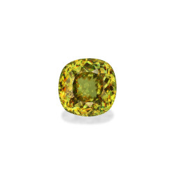 CUSHION-cut Sphene Lemon...