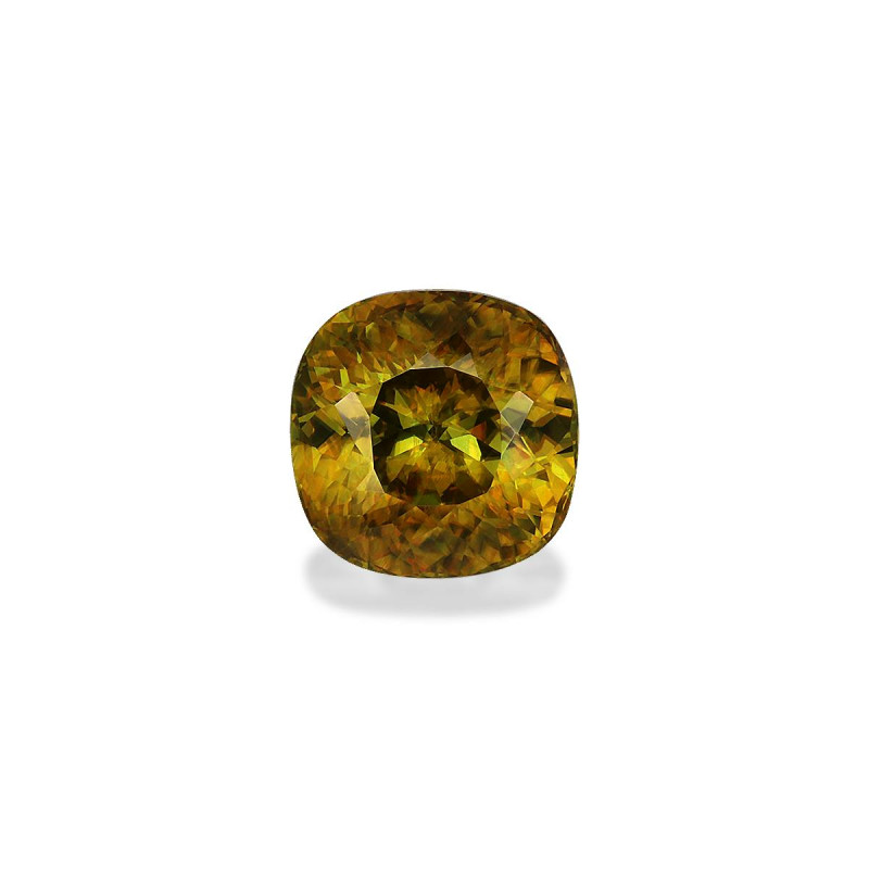 CUSHION-cut Sphene  3.64 carats