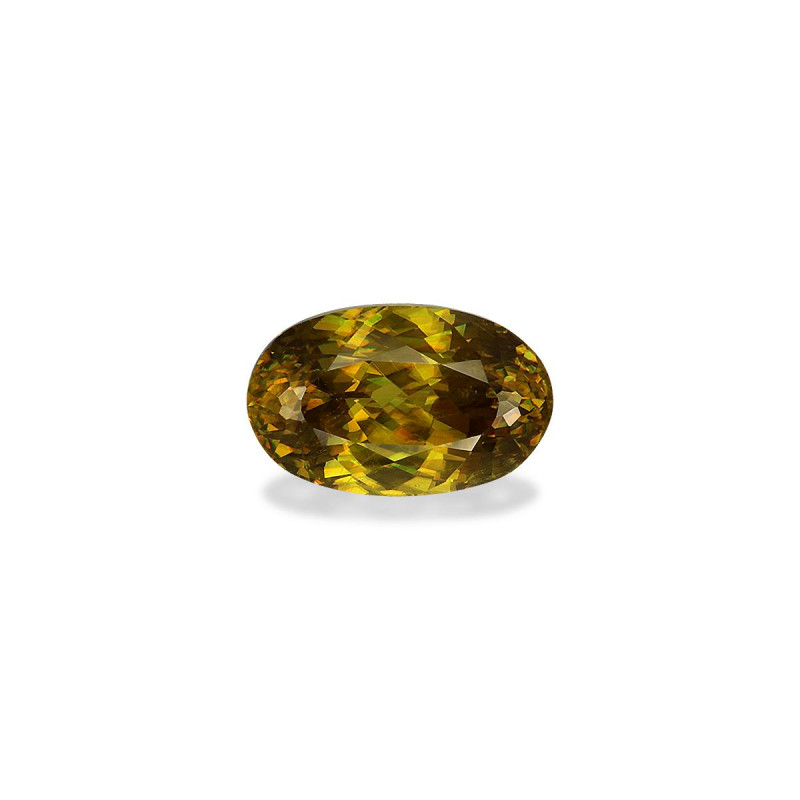 OVAL-cut Sphene  3.83 carats