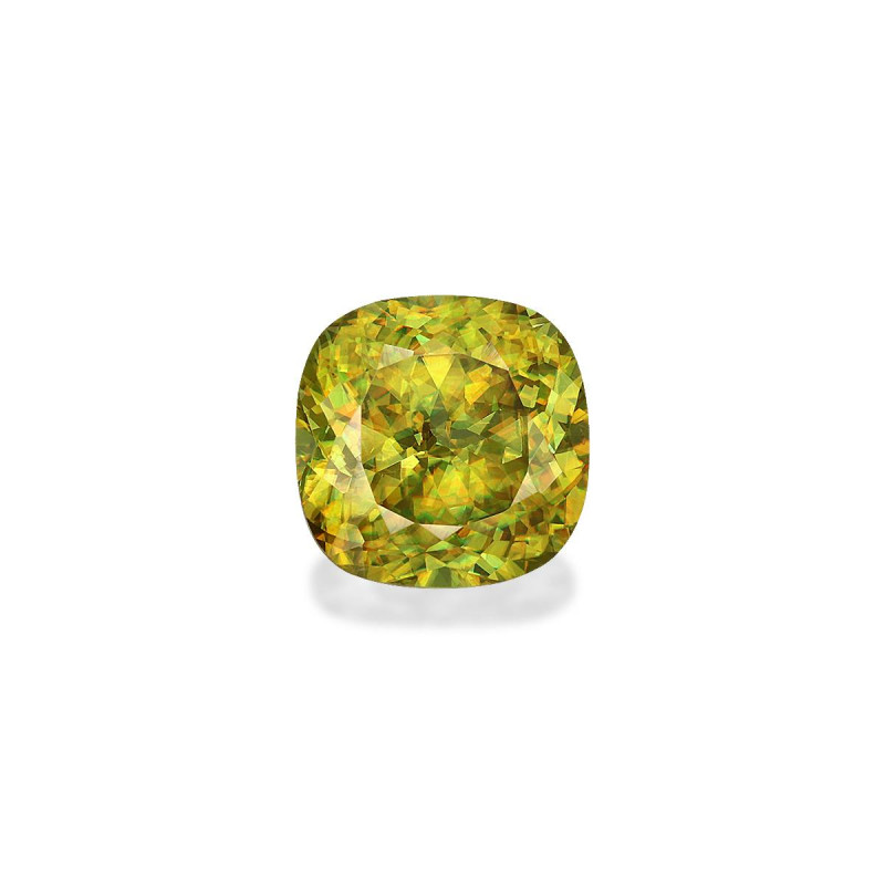 Sphene taille COUSSIN Lime Green 3.47 carats