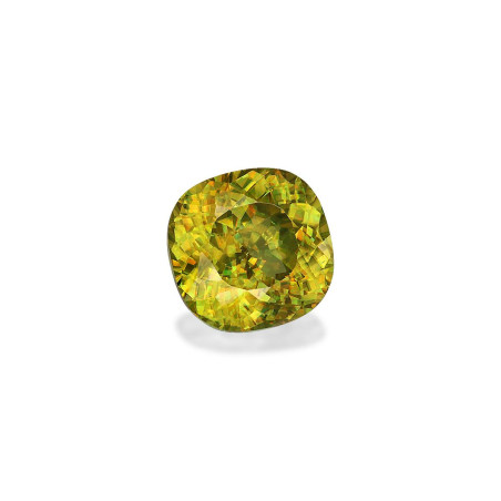 Esfena taille COUSSIN Lime Green 3.20 carats
