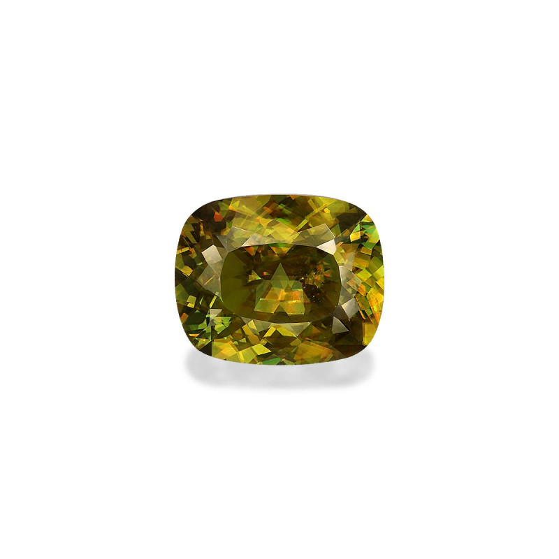 CUSHION-cut Sphene  4.14 carats