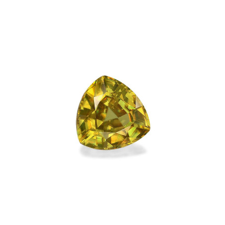 Trilliant-cut Sphene Lemon Yellow 2.94 carats