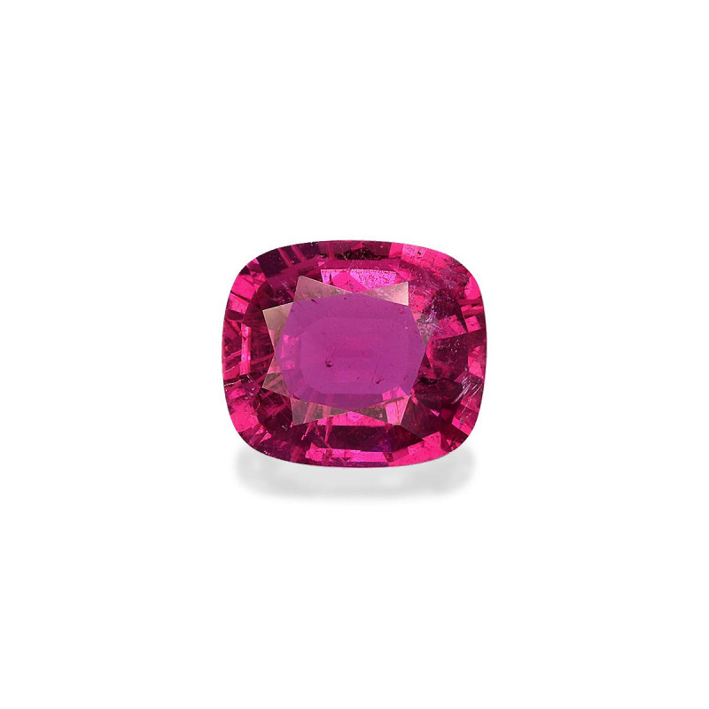 CUSHION-cut Rubellite Tourmaline Fuscia Pink 4.50 carats