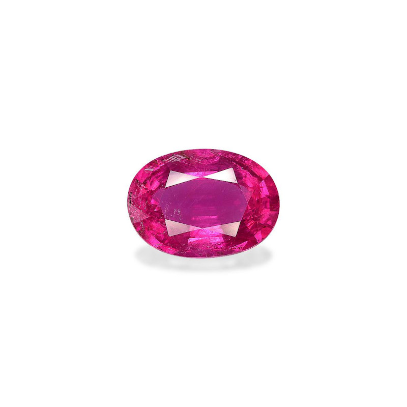 OVAL-cut Rubellite Tourmaline Fuscia Pink 5.48 carats