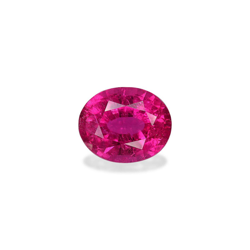 Rubellite taille OVALE Fuscia Pink 5.94 carats