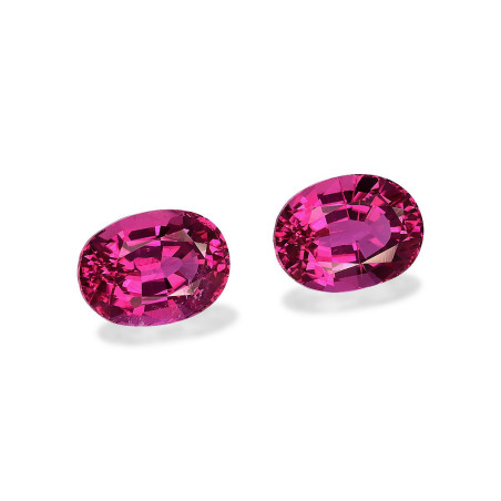 Rubelita taille OVALE Fuscia Pink 5.48 carats