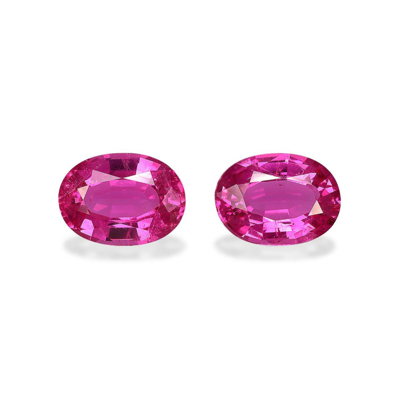 Rubellite taille OVALE Fuscia Pink 6.62 carats