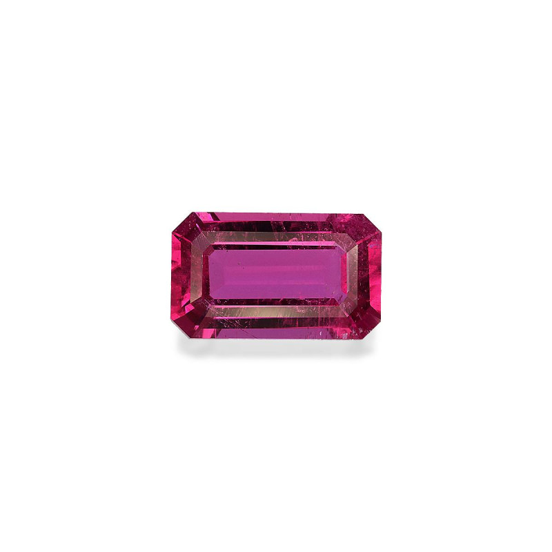 Rubellite taille RECTANGULARE Fuscia Pink 4.29 carats