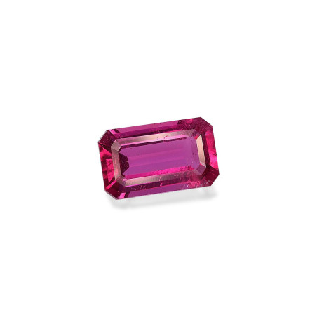 Rubellite taille RECTANGULARE Fuscia Pink 4.29 carats