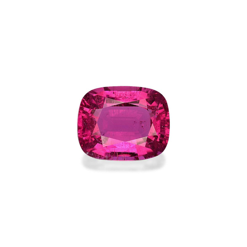 CUSHION-cut Rubellite Tourmaline Fuscia Pink 3.12 carats