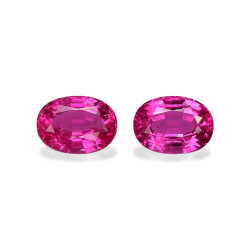 Rubellit lengte OVAL Fuscia...