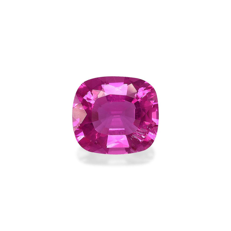CUSHION-cut Rubellite Tourmaline Fuscia Pink 1.81 carats