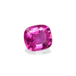 Rubelliet kussen geslepen Fuscia Roze 1,81 karaat