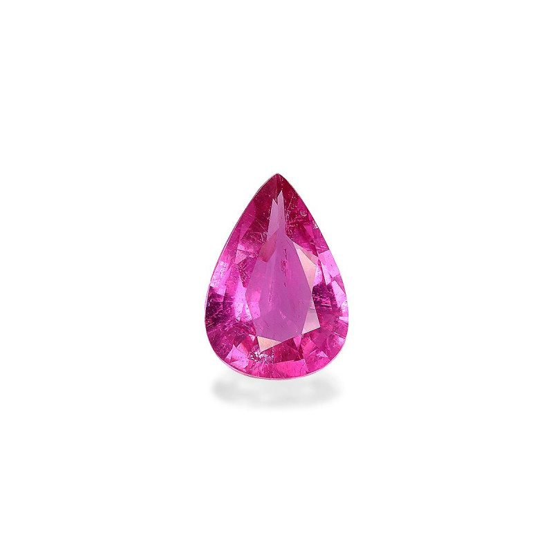 Rubellite taille Poire Fuscia Pink 1.68 carats
