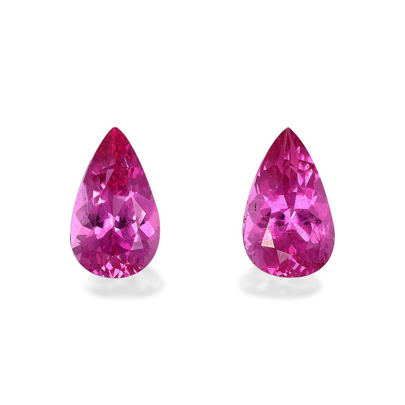 Pear-cut Rubellite Tourmaline Fuscia Pink 1.74 carats