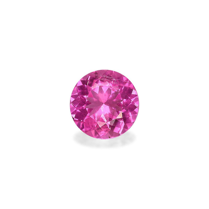 ROUND-cut Rubellite Tourmaline Bubblegum Pink 1.17 carats