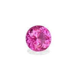 Rond geslepen Bubblegum Roze Rubelliet van 1,17 karaat