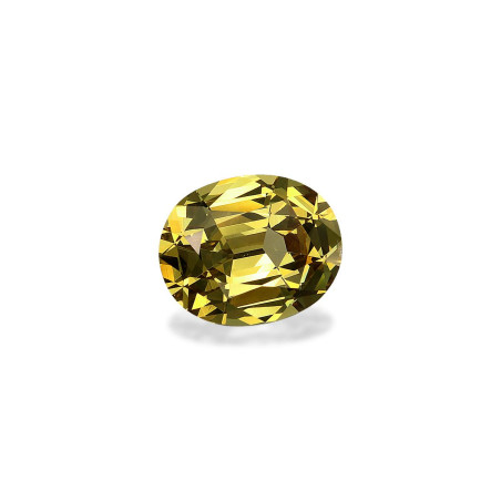 石榴石 taille 椭圆形 柠檬黄 3.72 carats