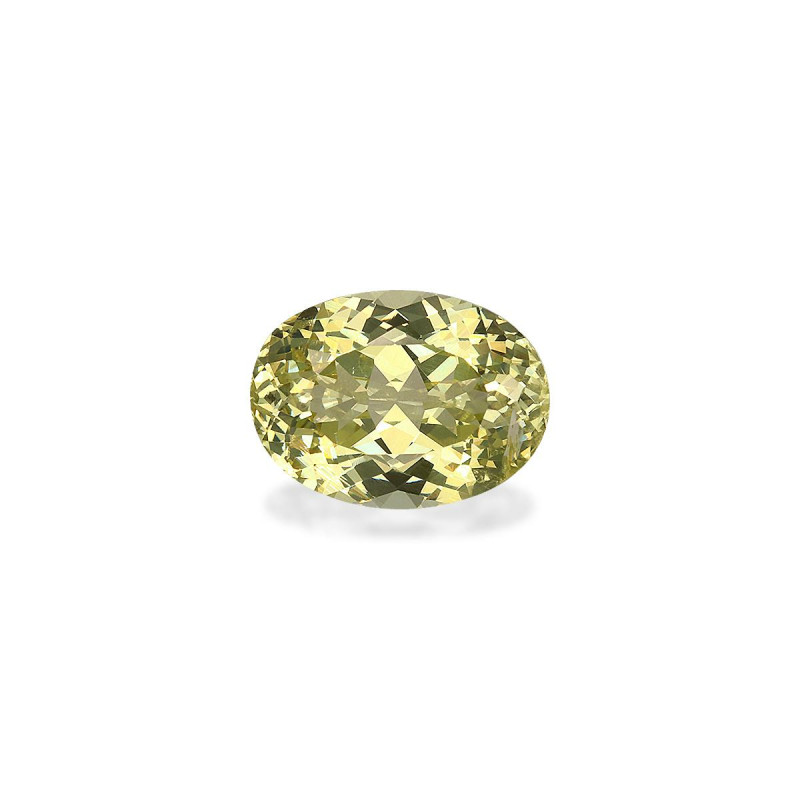 Grenat Grossulaire taille OVALE Lemon Yellow 3.71 carats