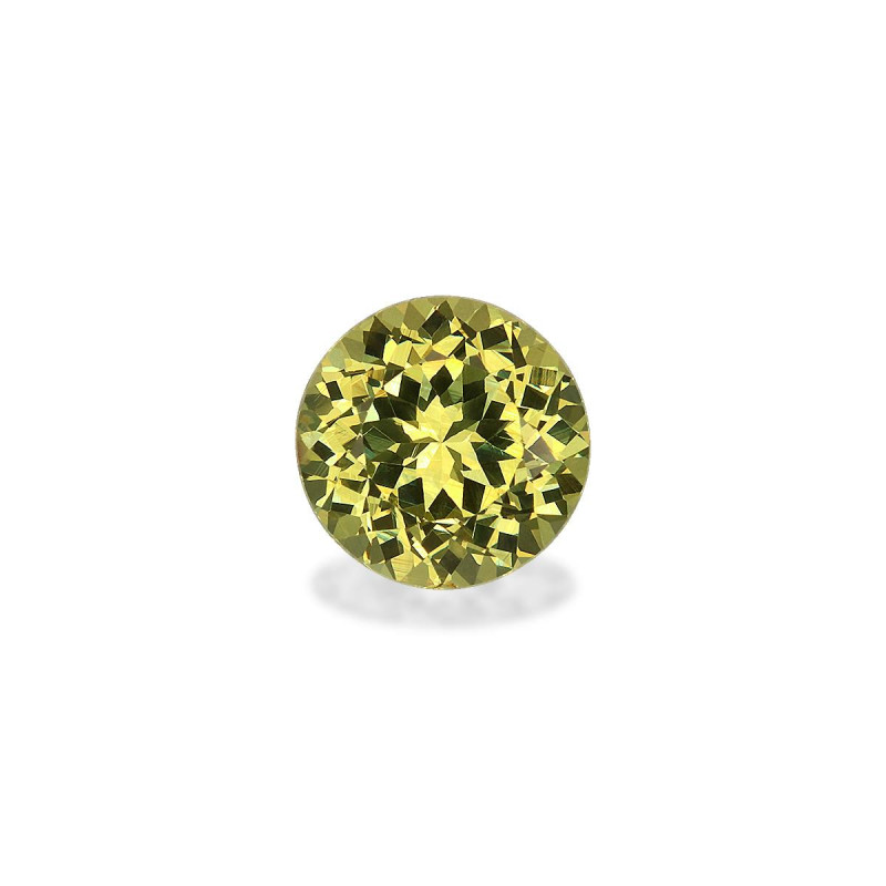 Grenat Grossulaire taille ROND Lemon Yellow 2.76 carats