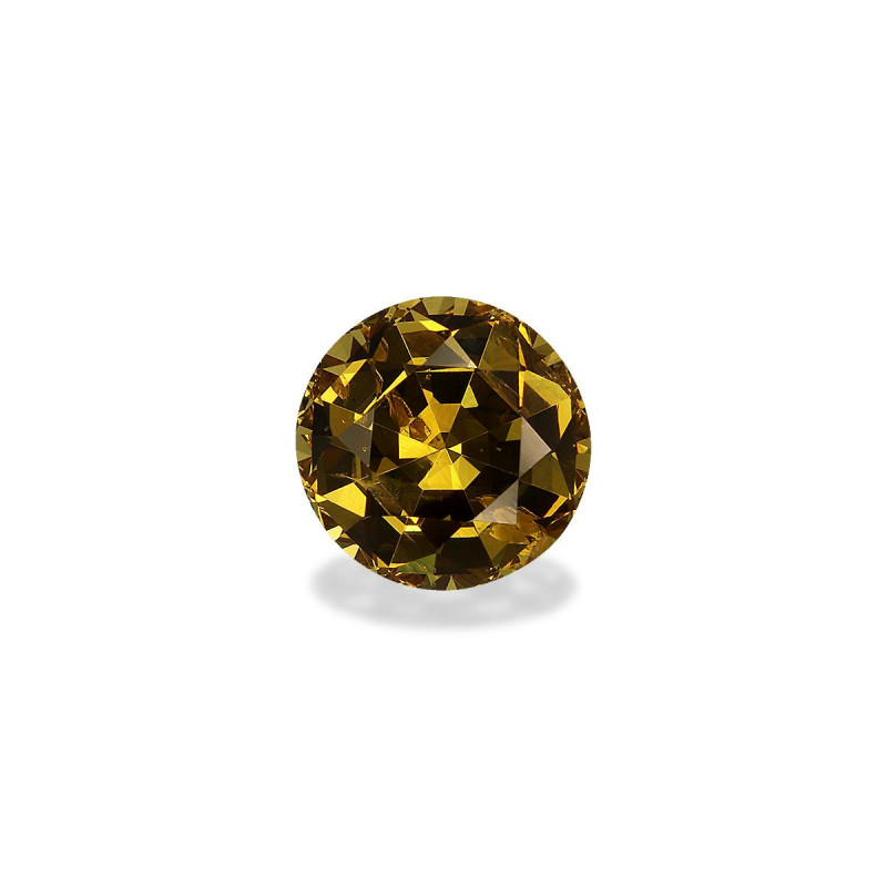 Grenat Grossulaire taille ROND Jaune Miel 3.49 carats