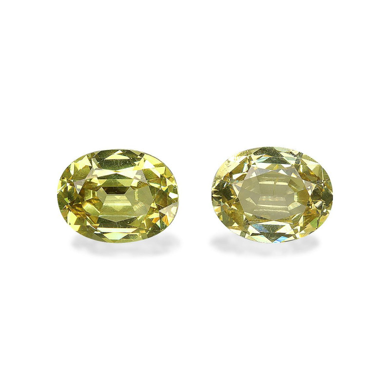 OVAL-cut Grossular Garnet Lemon Yellow 3.76 carats