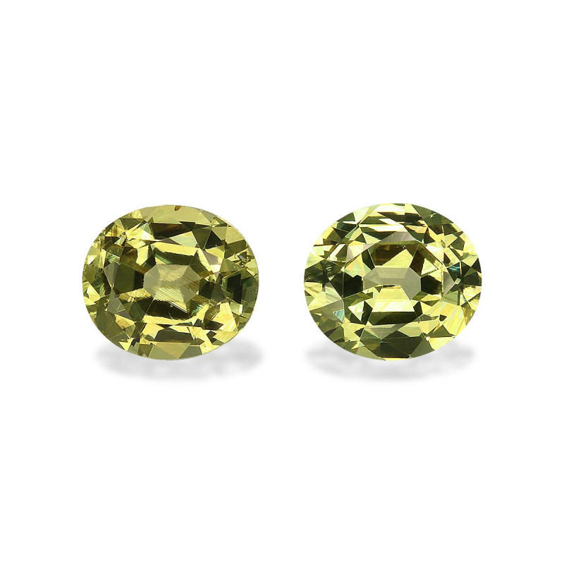Grenat Grossulaire taille OVALE Lemon Yellow 3.02 carats