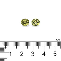 Ovale grote maat Lemon Yellow 3.02 karaat