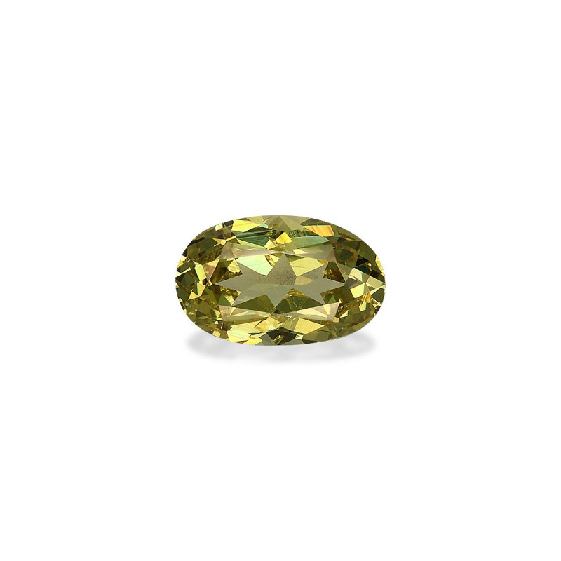 Grenat Grossulaire taille OVALE Lemon Yellow 2.43 carats