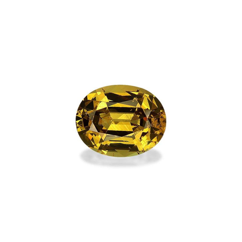 Grenat Grossulaire taille OVALE Jaune Miel 3.41 carats