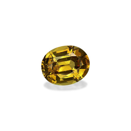 Grenat Grossulaire taille OVALE Jaune Miel 3.41 carats