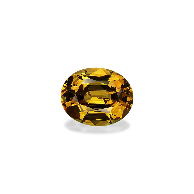 Grenat Grossulaire taille OVALE Jaune Miel 3.42 carats