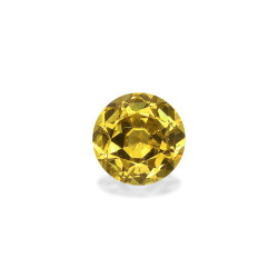石榴石 taille 圆形 蜂蜜黄 1.91 carats