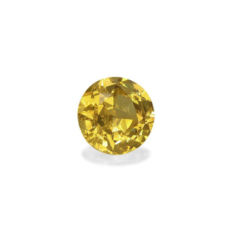 Granate Grosularia taille ROND Jaune Miel 1.91 carats