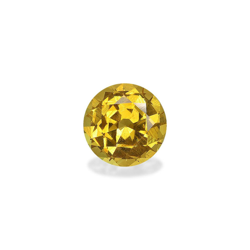 Grenat Grossulaire taille ROND Jaune Miel 1.41 carats