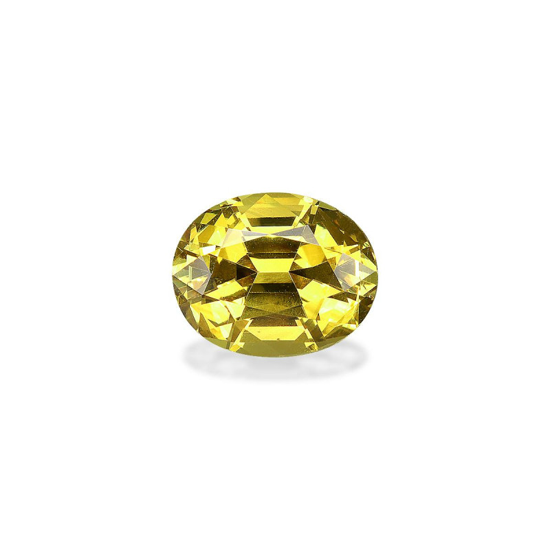 Grenat Grossulaire taille OVALE Jaune Miel 3.86 carats